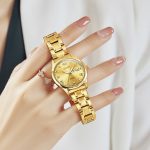 Olevs 6630 ladies (full-golden) Stainless Steel Watch