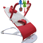 Baby Bouncer Chair with Music(Red)