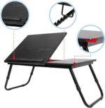 Foldable Double Head Laptop Table - Image 3