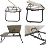 Foldable Double Head Laptop Table - Image 2