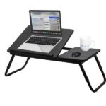 Foldable Double Head Laptop Table