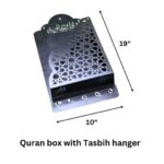 Quran Box With Tasbih Hanger (Black) - Image 4