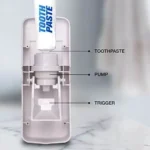 Toothbrush Holder With Toothpaste Dispenser For Bathroom Decoration. - Image 3